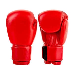 Gants de boxe fitness en cuir PU, gants de kickboxing cardio, équipement sportif professionnel, logo personnalisé, équipement de boxe aérobie - Product Image 2