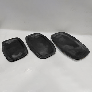 Plato para Servir Ensaladas Ecológico de Diseño Clásico 2026, Platos de Metal Hechos a Mano, Aptos para Alimentos, para Uso Doméstico en la Cocina - Product Image 4