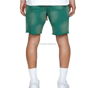 Shorts décontractés pour hommes avec logo personnalisé, effet délavé, fabriqués au Pakistan, haute qualité, vente en gros, fabricant et fournisseur. - Product Image 5