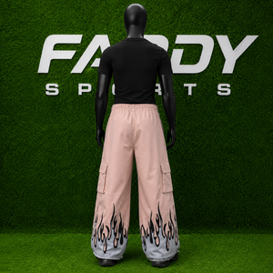 Mens Unisex Baggy <b>Cargo</b> Snow Pants Waterproof Winter Outdoor Sports <b>Trousers</b> with Adjustable Hem and Streetwear Design - Product Image 3
