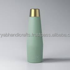 Bouteille d'eau en cuivre générée par l'Inde pour le yoga et les cadeaux Avantages pour la santé ayurvédiques purs Drinkware - Product Image 3