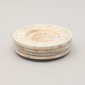 Piatto Decorativo in Legno Artigianale da 13 Pollici, Sottopiatto in Legno per Decorazioni da Tavola e Feste - Product Image 6
