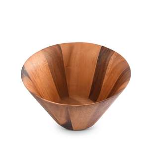 Tazón de Madera Ecológico de Estilo Moderno para Catering, Tazón de Madera para Uso Regular en el Hogar y la Cocina, Vajilla de Madera - Product Image 1