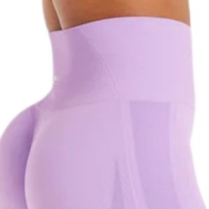 High Waist Women's Seamless Fitness Pants Stretch Yoga Leggings Breathable Workout <b>Tights</b> Comfortable Running Gym Activewear OEM - Product Image 3