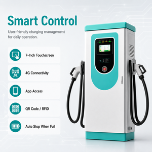 Yüksek Güçlü Çift Tabancalı EV Şarj Cihazı GB/T/CCS1/CCS2 Arabirimleri <span class=keywords><strong>DC</strong></span> 150-1000V Çıkış IP54 Koruma 380V Giriş Akıllı Uzaktan Yönetim - Product Image 5