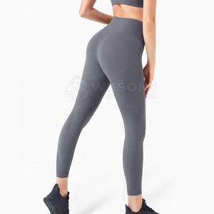 Leggings Deportivos Casuales Transpirables de Cintura Alta para Mujer, Ropa Deportiva al por Mayor, Pantalones de Yoga Sin Costuras - Product Image 2