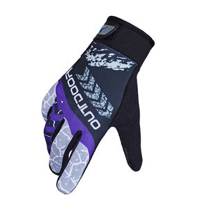 ถุงมือปั่นจักรยานกันลมกันลื่นระบายอากาศได้ดีสำหรับฤดูหนาวราคาประหยัดแบบครึ่งนิ้วสำหรับเล่นกีฬากลางแจ้งและใช้งานหน้าจอสัมผัส - Product Image 2