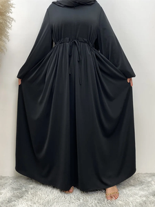 Ramadan Abayas For Women Front Zipper Muslim Hijab Dress Turkey <b>Kaftan</b> Islamic Dresses Hidden Belt Modest Robe Dubai Kimono - Product Image 6