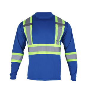 Sudaderas de Trabajo de Alta Visibilidad con Logotipo y Talla Personalizados, Ropa de Trabajo Reflectante de Manga Larga, Novedad 2026 - Product Image 1