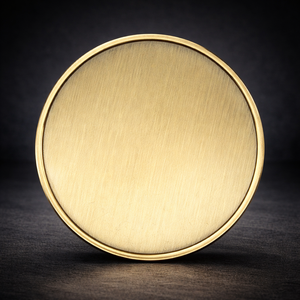 Moneda Conmemorativa Personalizada de Latón Chapado en Oro con Logotipo 3D Grabado, Troquelado, Impresión y Fundición a Presión - Product Image 1