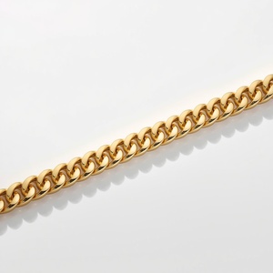 14K <b>Solid</b> <b>Gold</b> Curb Chain Necklace Premium Heavy Link Classic Unisex Fine Jewelry Custom OEM Luxury <b>Gold</b> Chain - Product Image 6