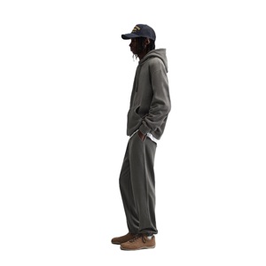 Ensemble de survêtement tendance pour homme, sweat-shirt et pantalon de jogging pour la gym et le style streetwear - Product Image 2