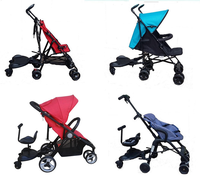 VICO Nouveauté Meilleur Prix Planche d'Accompagnement Universelle Pliable pour Poussette Enfants 3+ Ans Sans BPA