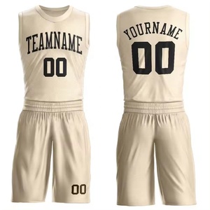 Uniformes de baloncesto juvenil personalizados para hombre, uniforme de baloncesto Reversible en blanco, uniforme de baloncesto Unisex de colores sólidos - Product Image 5