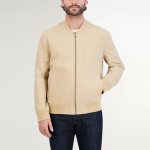 Chaqueta bomber ligera y elegante para hombre, totalmente personalizable, con cremallera, impermeable, cortavientos y transpirable. - Product Image 1