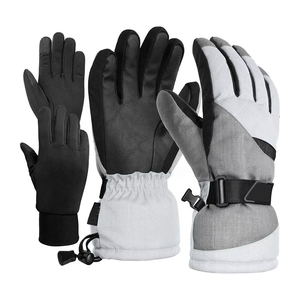 Gloves Rechargeable <b>Battery</b> <b>Heated</b> Microfiber Gloves Mittens Sports Gear Snowboarding Winter Warm - Product Image 1