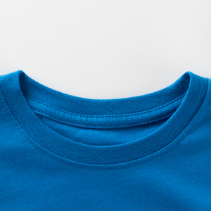 T-shirt uni en coton 100% de haute qualité, col rond, 180 g/m², personnalisable OEM, 13 couleurs, t-shirt pour garçon - Product Image 6