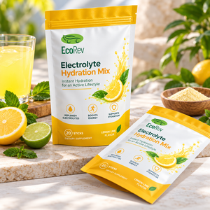 Electrolyte Drink Mix Stand Up <b>Pouch</b> <b>Laminated</b> Food Grade Packaging Heat Seal BOPP AL PE Digital Printing - Product Image 3