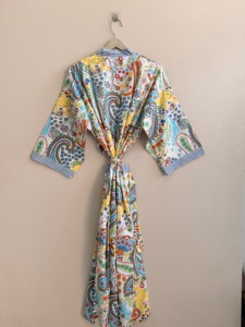 Vestido Kimono Bohemio de Verano, Estilo Japonés, Maxi, Oversize, Unisex, Tipo Bata de Baño - Product Image 3