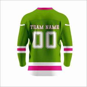 Premium Quality Ice Hockey Team Uniform Breathable Quick Dry Jersey Set For Competitive Sports Wholesale Manufacturer - Product Image 3