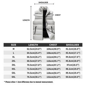 Service OEM – Nouveauté : Gilet matelassé sans manches pour homme, coupe courte, imperméable, style bulle, qualité supérieure, collection 2026 - Product Image 6