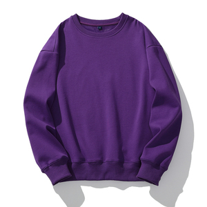 เสื้อสเวตเชิ้ตผ้าฟลีซคอกลมทรงหลวมแบบดรอปโชว์เดอร์สีส้มสำหรับผู้หญิง สไตล์สตรีทแวร์แสนสบาย ขายส่งในสหรัฐอเมริกา สหราชอาณาจักร ยุโรป รับผลิตแบบ OEM - Product Image 5