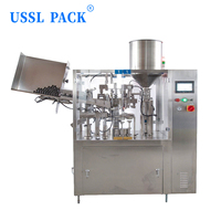 Doseuse anti-fuite HBGF-60 pour pommades, sauces alimentaires et emballages en tube – Machine de remplissage entièrement fermée