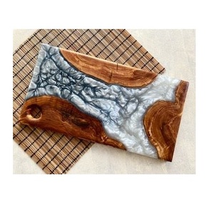 เขียงไม้เคลือบอีพ็อกซี่ทันสมัยสำหรับเชฟที่บ้าน เขียงไม้เนื้อแข็งเคลือบอีพ็อกซี่สำหรับเตรียมอาหาร - Product Image 1