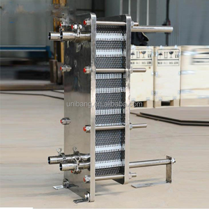 Intercambiador de calor de placas de gran capacidad de acero inoxidable 304/316L para línea de procesamiento eficiente de leche - Product Image 2