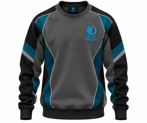 Sweat-shirt à col rond pour homme OARH_INT INDUSTRY, coupe classique, manches raglan, 100% polyester, tissu FRENCH TERRY respirant, décontracté, automne - Product Image 1