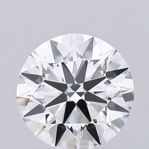 Achetez un diamant de laboratoire de 0,70 ct, taille brillant ronde, couleur E, clarté VVS1, excellente taille, diamant synthétique non monté, bague halo en or 14 carats - Product Image 1
