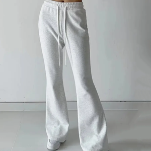 Pantalones Anchos Azules para Hombre, Cintura Elástica, Tejido de Algodón, Casuales, Transpirables, Estilo Primavera, Tela de Peso Medio - Product Image 5