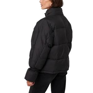 Hot Sale Custom Logo Winter Puffer <b>Jacket</b> <b>Women</b> XL Windproof Fabric Coat Zipper Closure Casual Customizable Color Print Pocket - Product Image 4