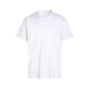 T-shirt vert 100 % coton pour homme, manches courtes, col rond, coupe classique, couleur unie, tricot jersey, design vierge - Product Image 2