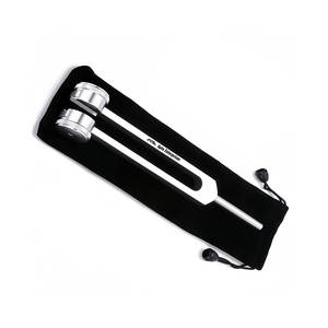 Diapason manuel 128 Hz en aluminium de qualité supérieure avec marteau en silicone et sac de protection, certifié CE, pour la thérapie sonore - Product Image 4