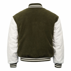 Veste de sport en laine 100% de haute qualité, sur mesure, prix de gros, vente chaude, streetwear, qualité supérieure, vestes pour hommes, hiver - Product Image 5