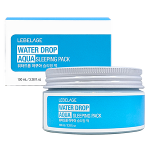 Mascarilla Nocturna Hidratante y Reparadora con Ácido Hialurónico Aqua Sleeping Pack, K Beauty, Marca Privada OEM ODM, 100 ml - Product Image 1