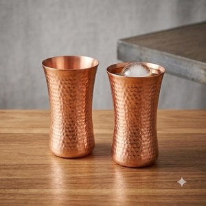 ผู้จัดจำหน่ายแก้วน้ำอะลูมิเนียมระดับโลก แก้วน้ำดื่มแบบอายุรเวท ดีไซน์ทันสมัย ผลิตด้วยมือ เป็นมิตรกับสิ่งแวดล้อม สำหรับส่งออกจำนวนมาก - Product Image 4