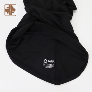 Listo para enviar Hijab Inner Attach Wear Transpirable Satén Forrado con Jersey de poliéster sólido Cómodo y elegante - Product Image 5