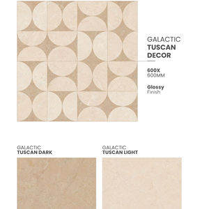 Carrelage en porcelaine brillant Prestige Crystal Shine 600x600mm 60x60cm 24x24 pouces, carrelage décoratif carré contemporain - Product Image 1