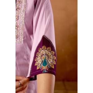 Ensemble Anarkali Kurti Palazzo Dupatta pour femmes - Product Image 1