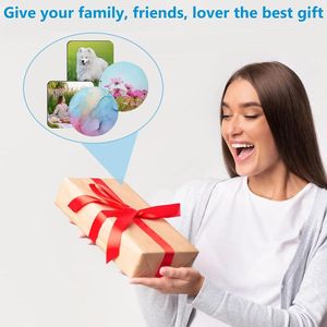 24 sous-verres carrés en MDF pour sublimation, 3,93 pouces, pressés à chaud, décorations de cuisine pour boissons, sous-verres promotionnels en carton et liège - Product Image 3