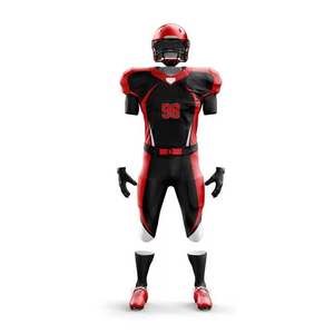 Professional Heat Transfer Printing American Football Uniform Lightweight <b>Athletic</b> Teamwear for Training and Competition - Product Image 6