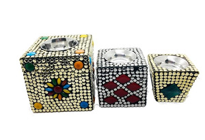 ชุดเตาเผาบัคฮูร์ดีไซน์สวยที่สุดจาก FAIZA CRAFT แบบออลอินวัน ทำจากไม้จันทน์หอมอาหรับ งานแฮนด์เมด 100% พร้อมที่วางธูปธรรมชาติ - Product Image 5