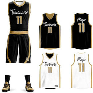 Uniformes de Baloncesto para Hombre 2026, Duraderos y con Diseño Fantasía, Conjuntos Deportivos de Verano, Camiseta y Pantalones Cortos de Entrenamiento, Spandex/Poliéster - Product Image 3