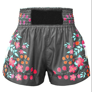 Wholesale Custom Plain Stretchy Muay Thai Fight Mma Kick Boxing Martial Arts Fight <b>Shorts</b> Plus Size <b>Men</b> Women BreathableV - Product Image 6