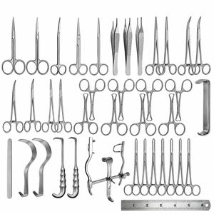 SUAVE SURGICAL INSTRUMENTS Juego de 38 Instrumentos de Cirugía Plástica Pediátrica para Laparotomía, Instrumentos Quirúrgicos de Grado Alemán - Product Image 4