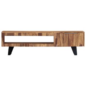 Supporto TV Sheesham in legno massello 55.1 \ "x11.8 \" x15.7 \ "eleganti e durevoli supporti TV - Product Image 2