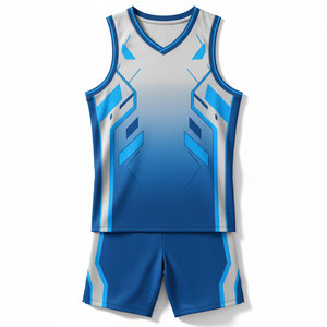 Men Basketball Uniform Custom Sublimation Printing Quick Dry Team Sports Jersey <b>Shorts</b> Set For Basketball Championship - Product Image 1