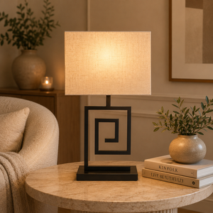 Songbird Halo Metal <b>Table</b> Lamp with Decorative Bird Accents Linen Shade <b>Gold</b> Finish Elegant Ambient <b>Bedside</b> Lighting - Product Image 5